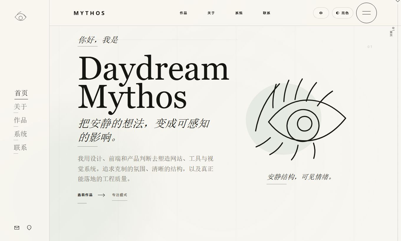 MYTHOS personal showcase preview